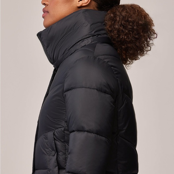 SOIA & KYO JASMINE BLACK-CEDAR L - Brand new ladies Down coat - Picture 5 of 7